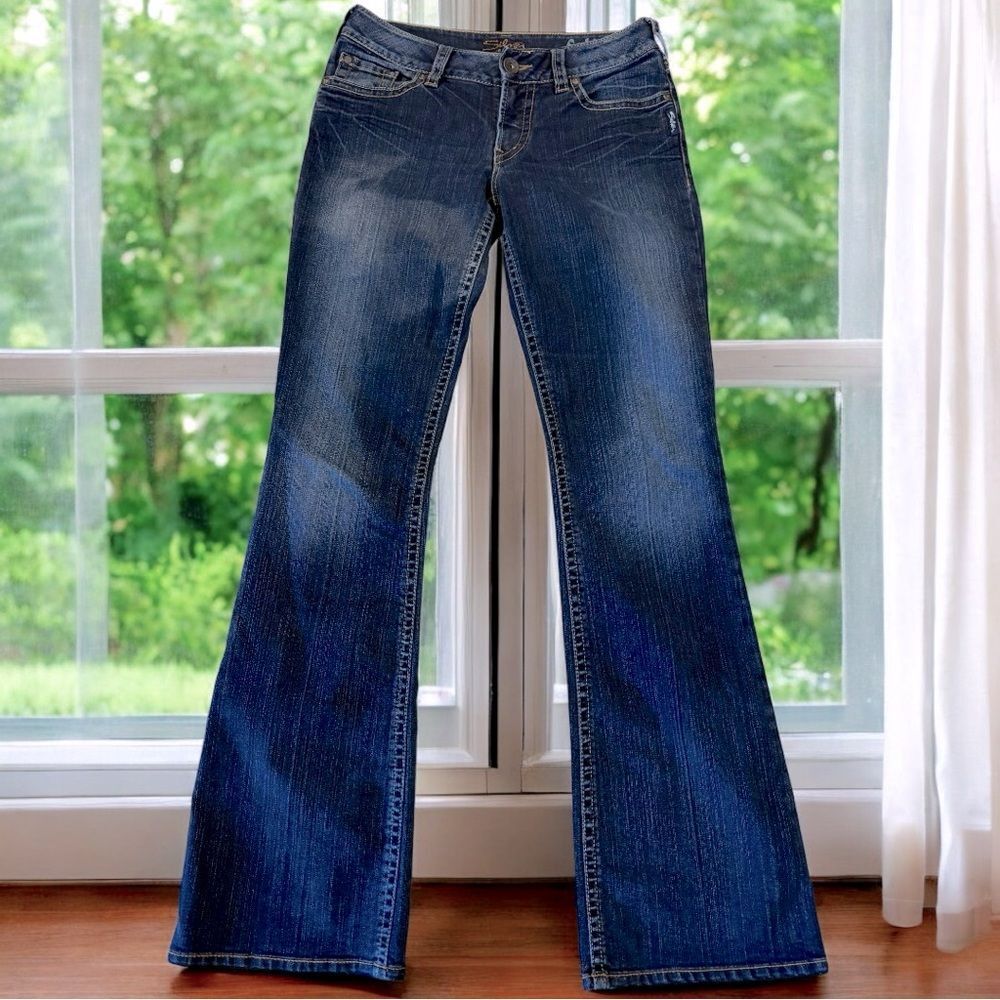 Silver Jeans Suki Blue Boot Cut Denim